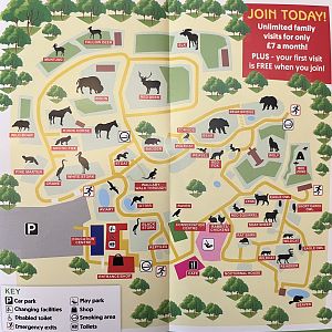 Zoo Map - undated
