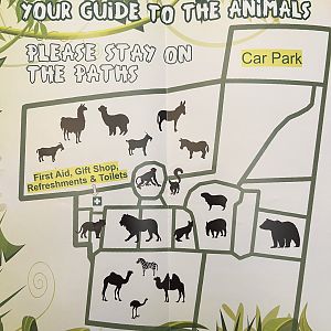 Zoo Map - 2020