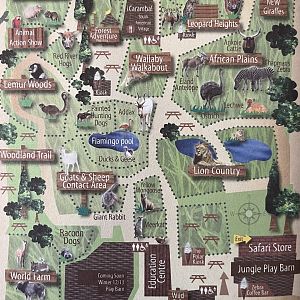 Zoo Map - Summer 2012