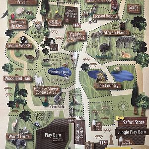 Zoo Map - Spring 2012