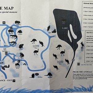 Zoo Map - 2012
