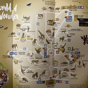 Zoo Map - 2017