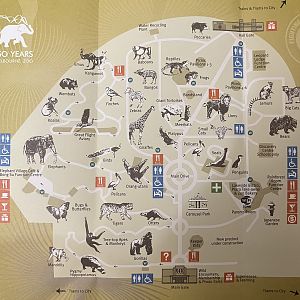 Zoo Map - 2012