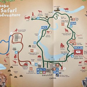 Zoo Map - 2017
