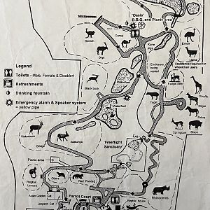 Zoo Map - 2001
