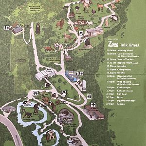 Zoo Map - 2011