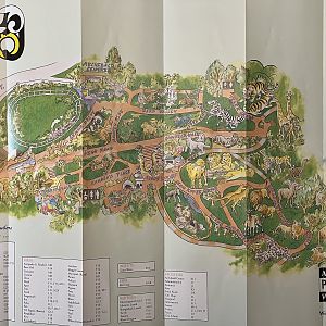 Zoo Map - 1995