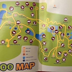Zoo Map - undated