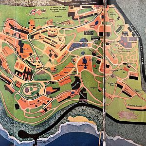Zoo Map - 1972
