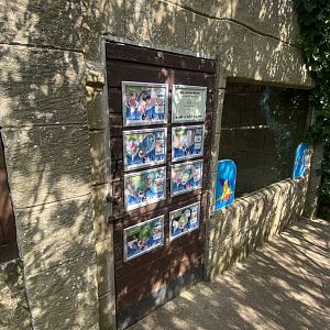 Mixed parrot aviary signage 140923