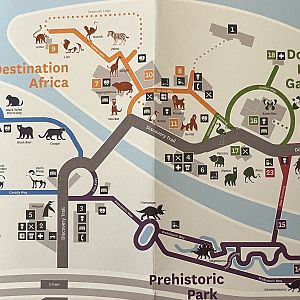 Zoo Map - 2019