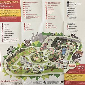 Zoo Map - 2017