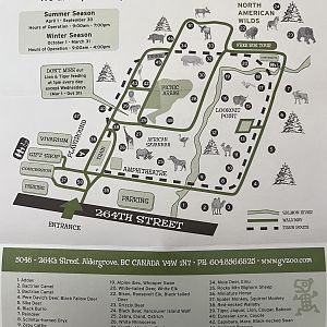 Zoo Map - 2009