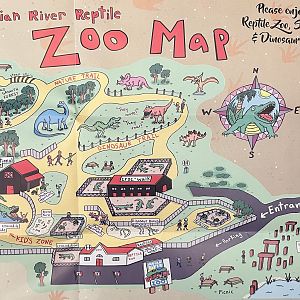 Zoo Map - undated