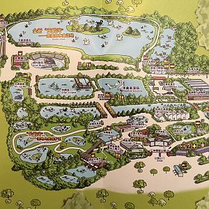 Guangzhou Crocodile Park Map - undated