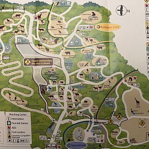 Zoo Map - 2017
