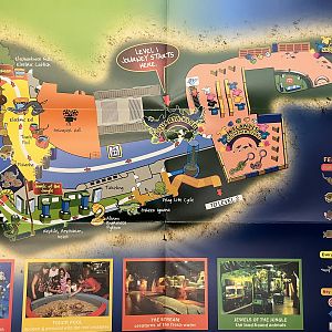 Aquarium Map - Level 1 - 2013