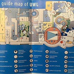 Underwater World Langkawi Map - 2013