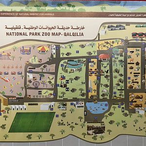 National Park Zoo Map - Qalqilia
