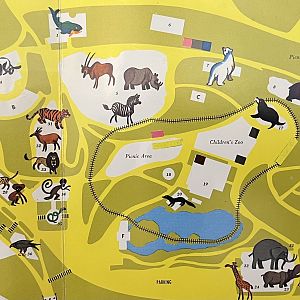 Zoo Map - 1969