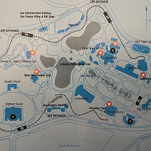 Zoo Map - undated