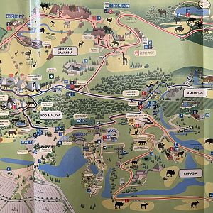 Zoo Map - 2008