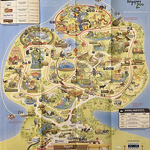 Zoo Map - 2013