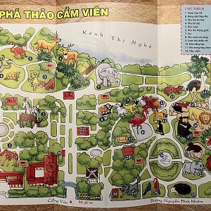 Zoo Map - 2013