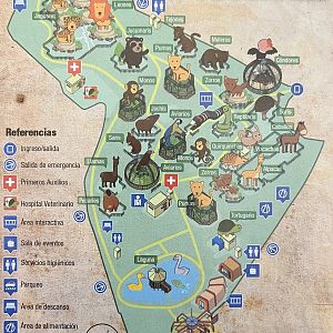 Zoo Map - 2016