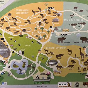 Zoo Map - 2011