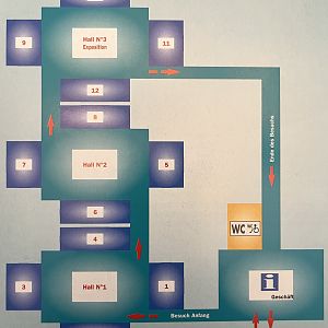 Aquarium de Vendee Map - undated