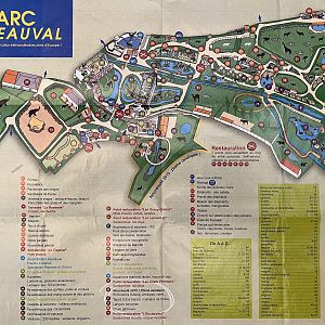 Zoo Map - 2010 (French)