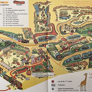 Zoo Map - 2013