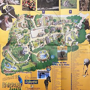 Zoo Map - 1998