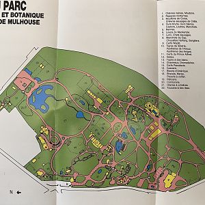 Zoo Map - 1991