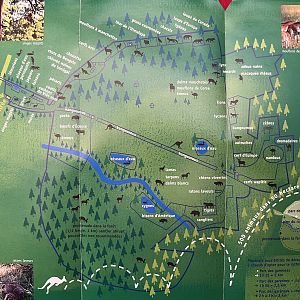 Zoo du Bouy Map - undated