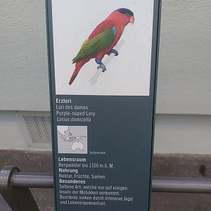 Bird house - signage example