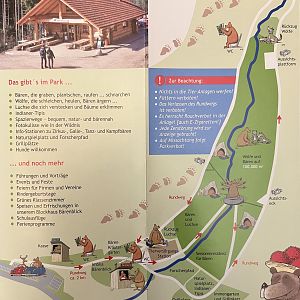 Alternativer Wolf und Barenpark Schwarzwald Map - undated