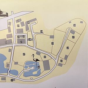 Amerika Tierpark Map - undated