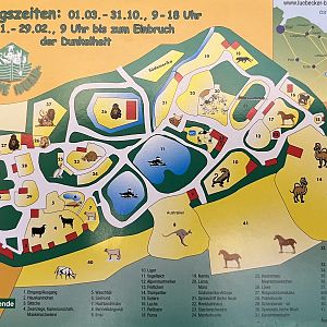 Zoo Map - undated