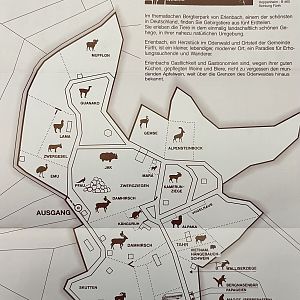 Bergtierpark Furth-Erlenbach Map - undated