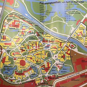 Zoo Map - 1991