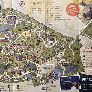 Zoo Map - 2019 (German)