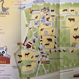 Zoo Map - 2021