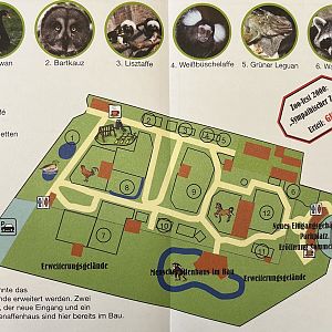 Zoo Map - undated