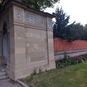 Zoo wall from the outside