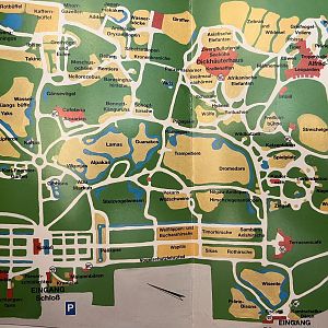 Zoo Map - 1998