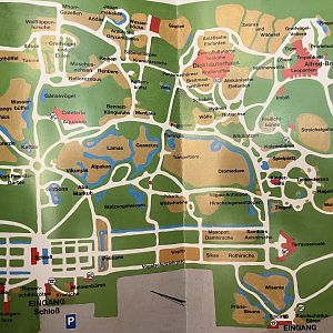 Zoo Map - 1997