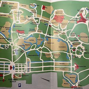 Zoo Map - 1995