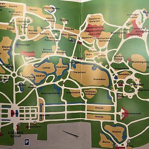 Zoo Map - 1992